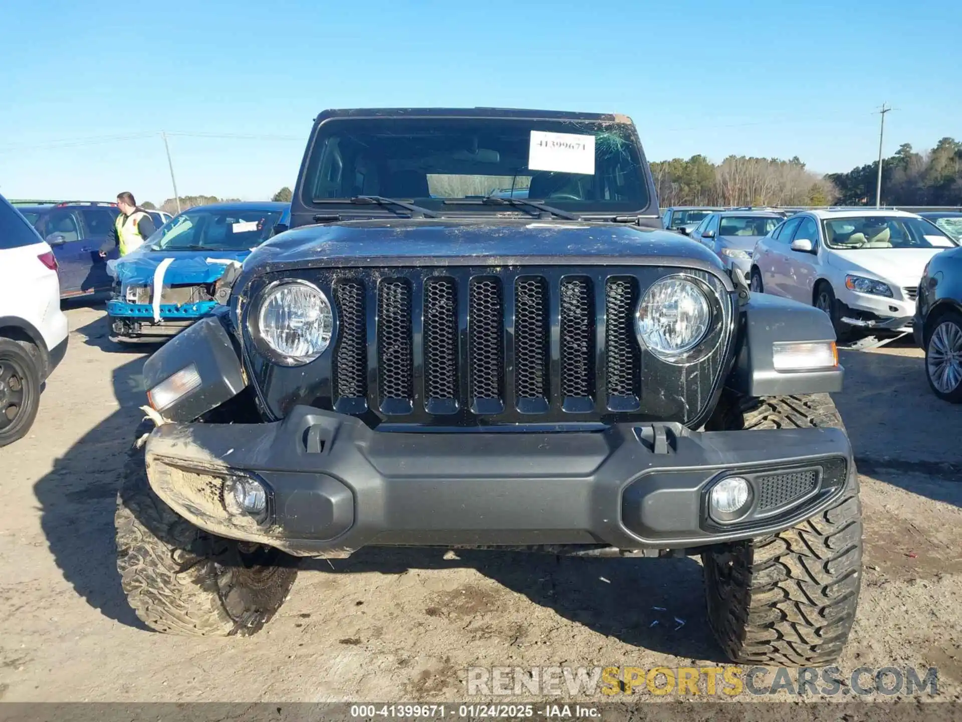 12 Photograph of a damaged car 1C4GJXAGXMW863259 JEEP WRANGLER 2021