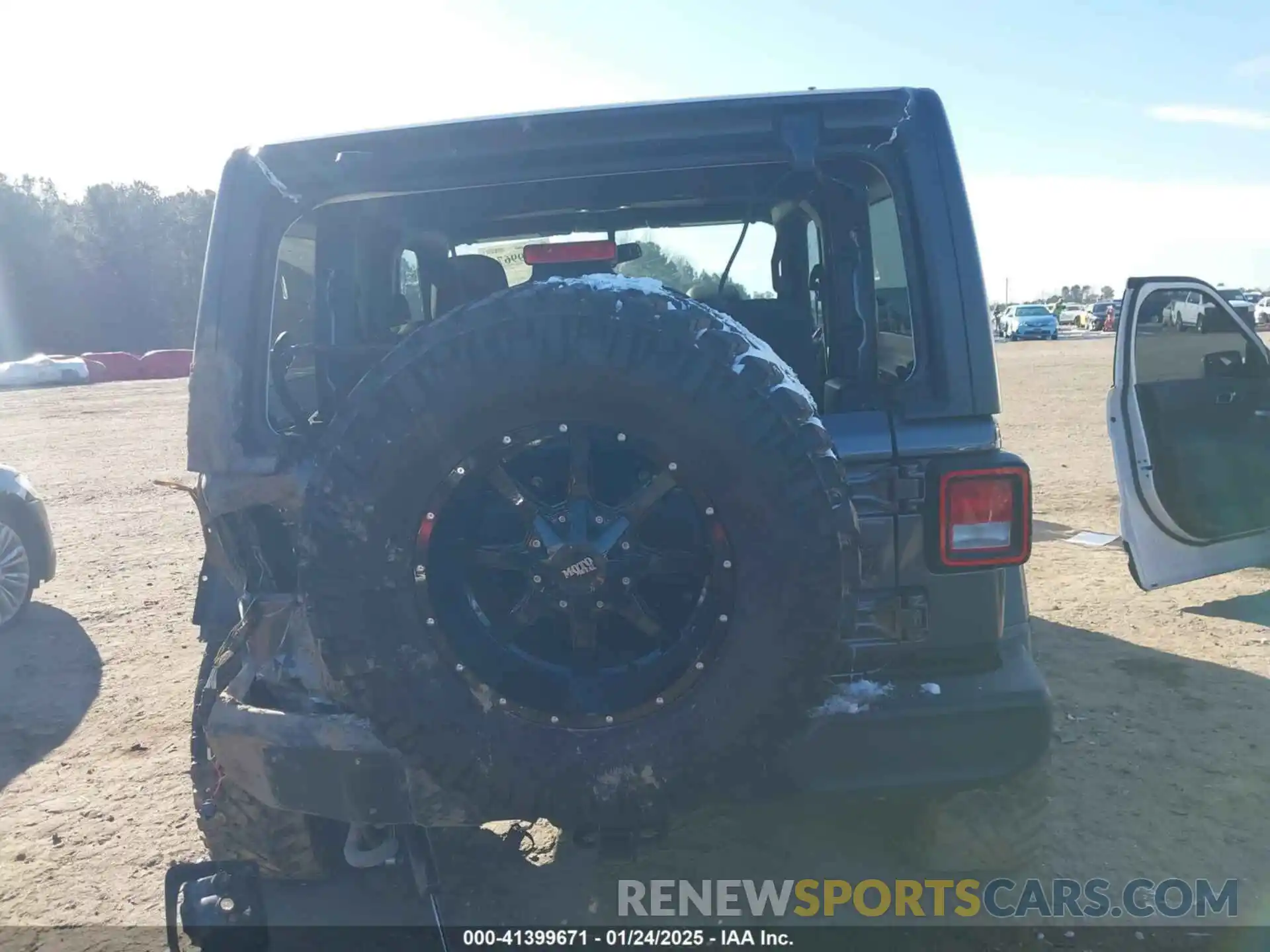 16 Photograph of a damaged car 1C4GJXAGXMW863259 JEEP WRANGLER 2021