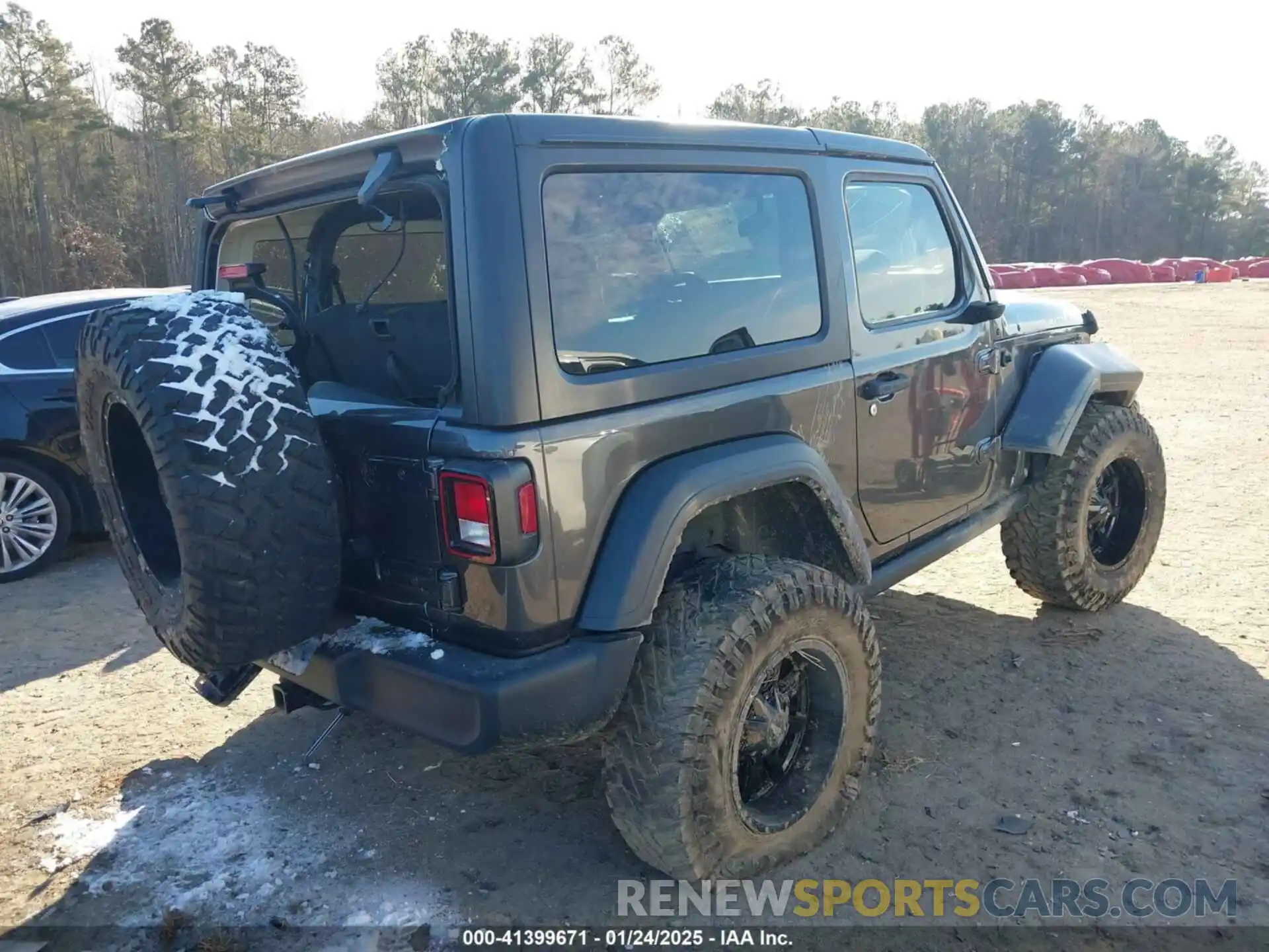 4 Photograph of a damaged car 1C4GJXAGXMW863259 JEEP WRANGLER 2021