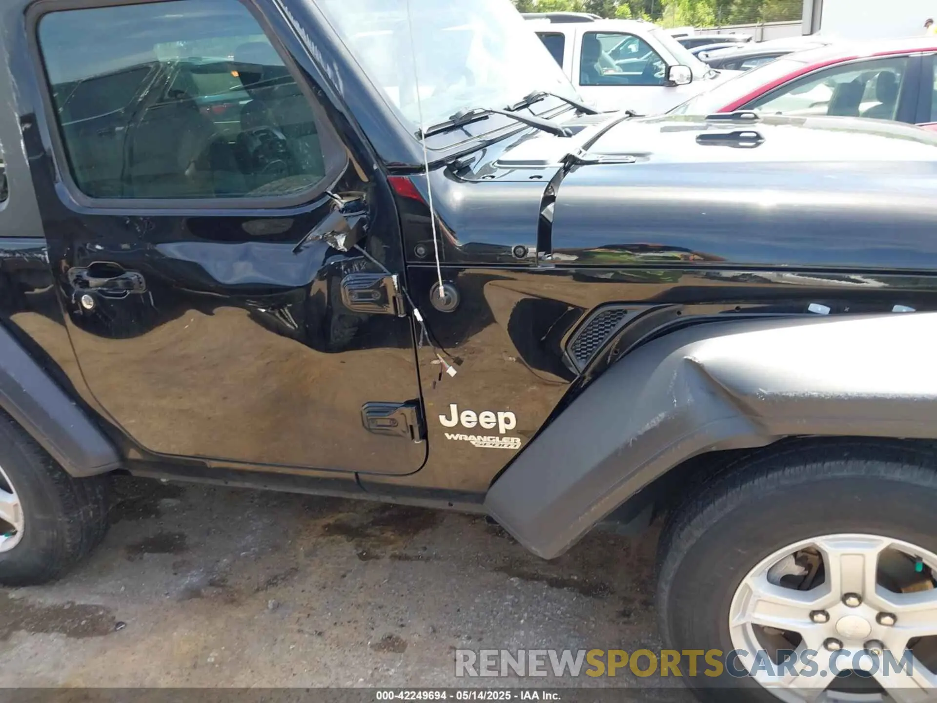 6 Photograph of a damaged car 1C4GJXAN0MW520572 JEEP WRANGLER 2021