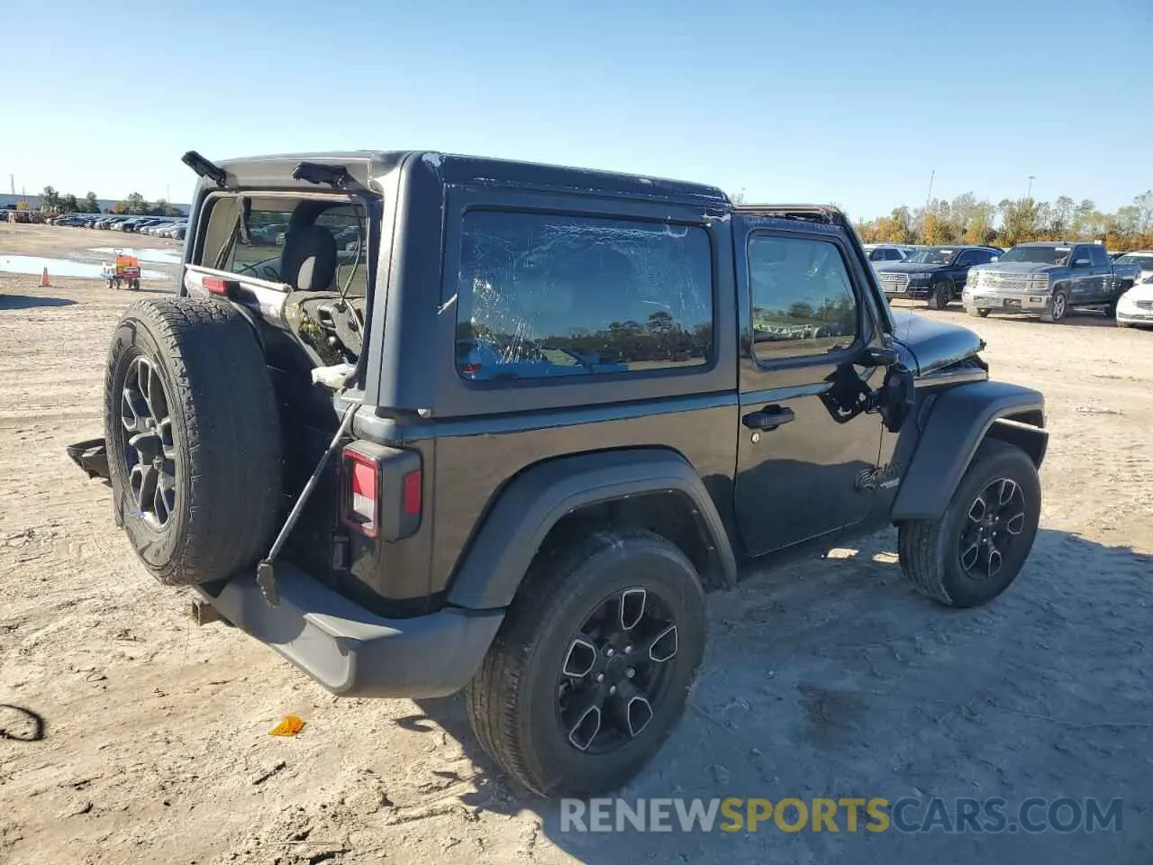 3 Photograph of a damaged car 1C4GJXAN1MW665247 JEEP WRANGLER 2021