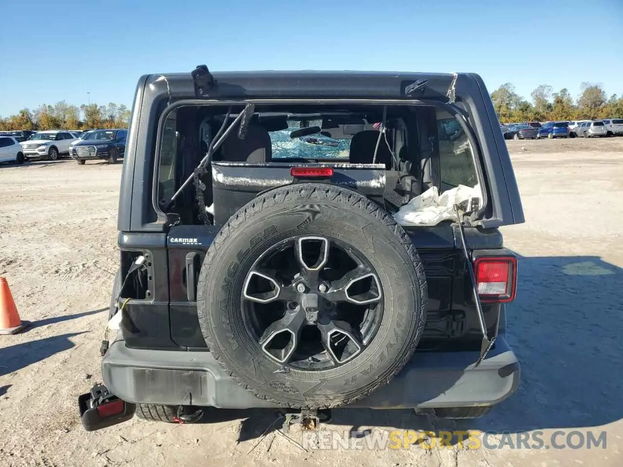 6 Photograph of a damaged car 1C4GJXAN1MW665247 JEEP WRANGLER 2021