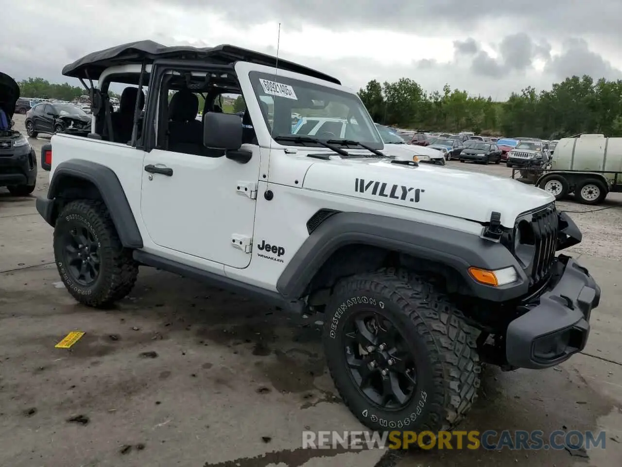 4 Photograph of a damaged car 1C4GJXAN4MW658941 JEEP WRANGLER 2021