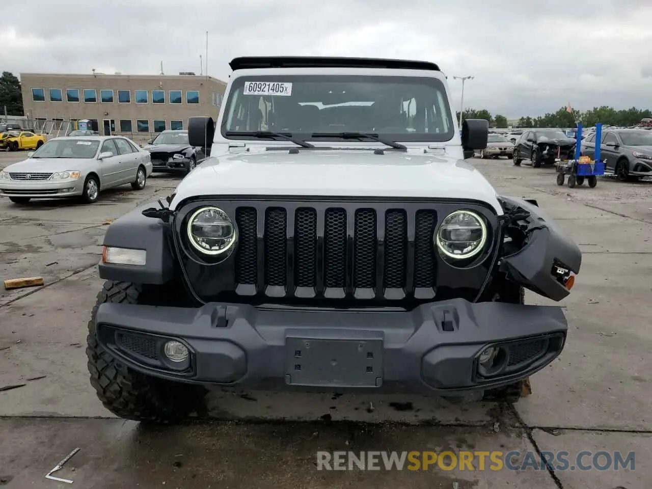 5 Photograph of a damaged car 1C4GJXAN4MW658941 JEEP WRANGLER 2021
