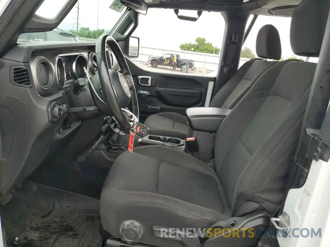 7 Photograph of a damaged car 1C4GJXAN4MW658941 JEEP WRANGLER 2021
