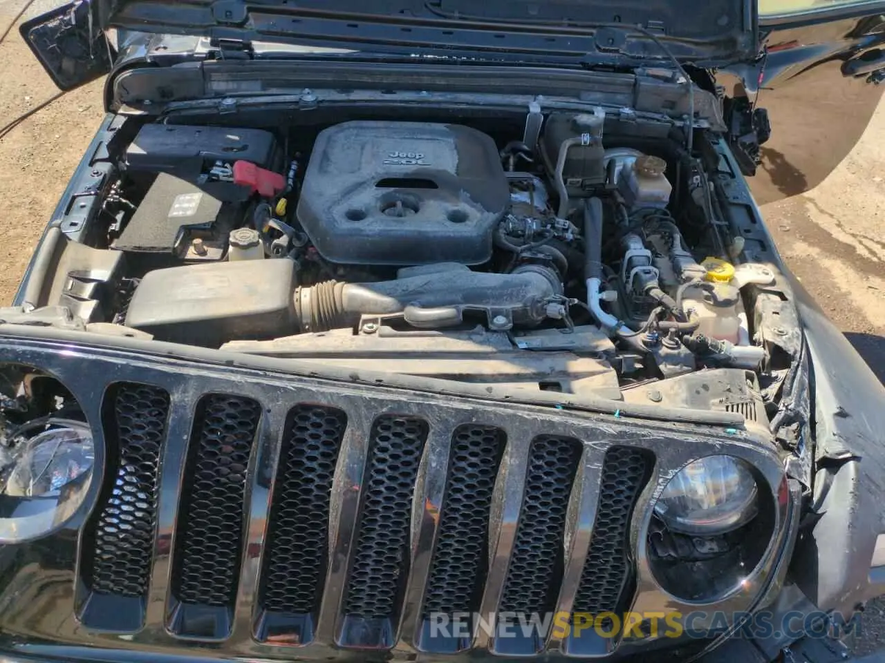 12 Photograph of a damaged car 1C4GJXAN4MW734044 JEEP WRANGLER 2021