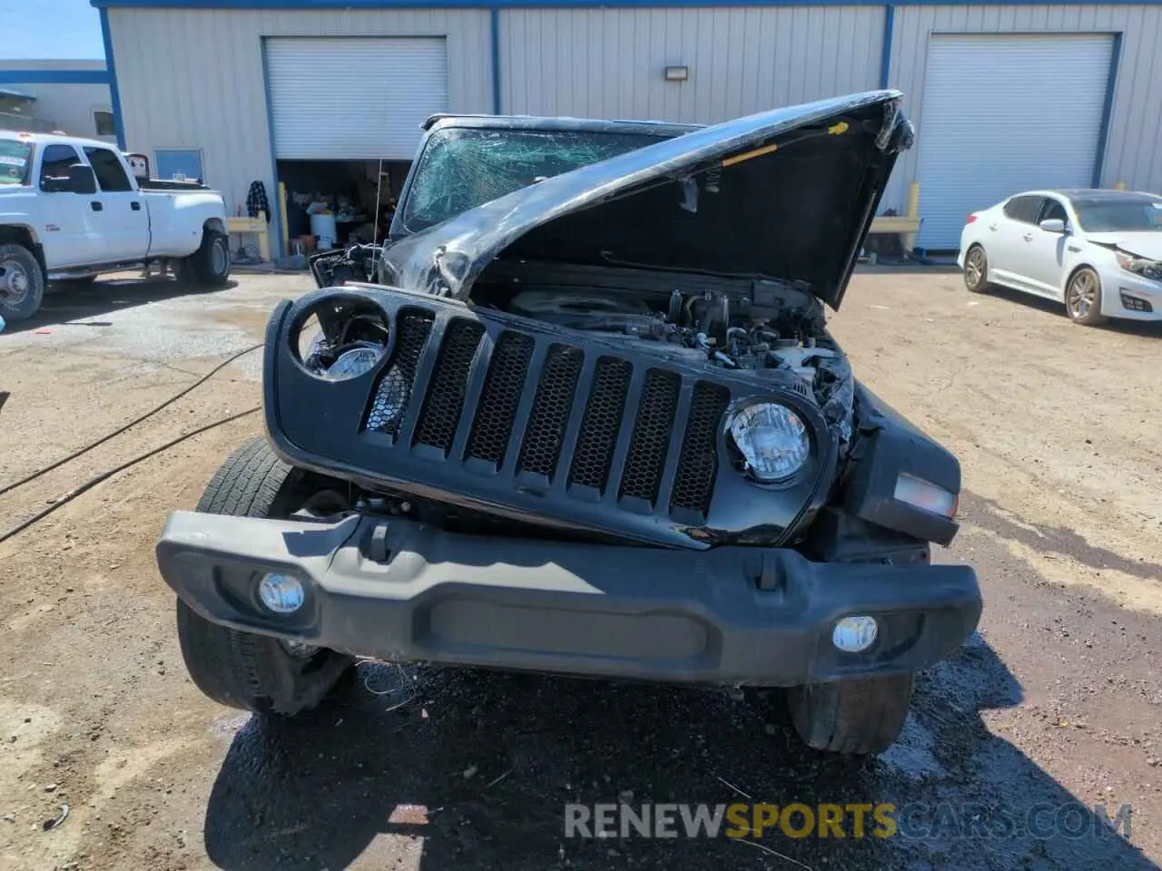 5 Photograph of a damaged car 1C4GJXAN4MW734044 JEEP WRANGLER 2021