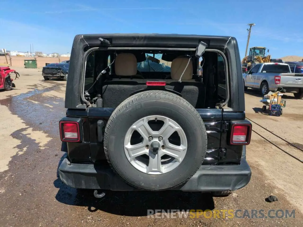 6 Photograph of a damaged car 1C4GJXAN4MW734044 JEEP WRANGLER 2021