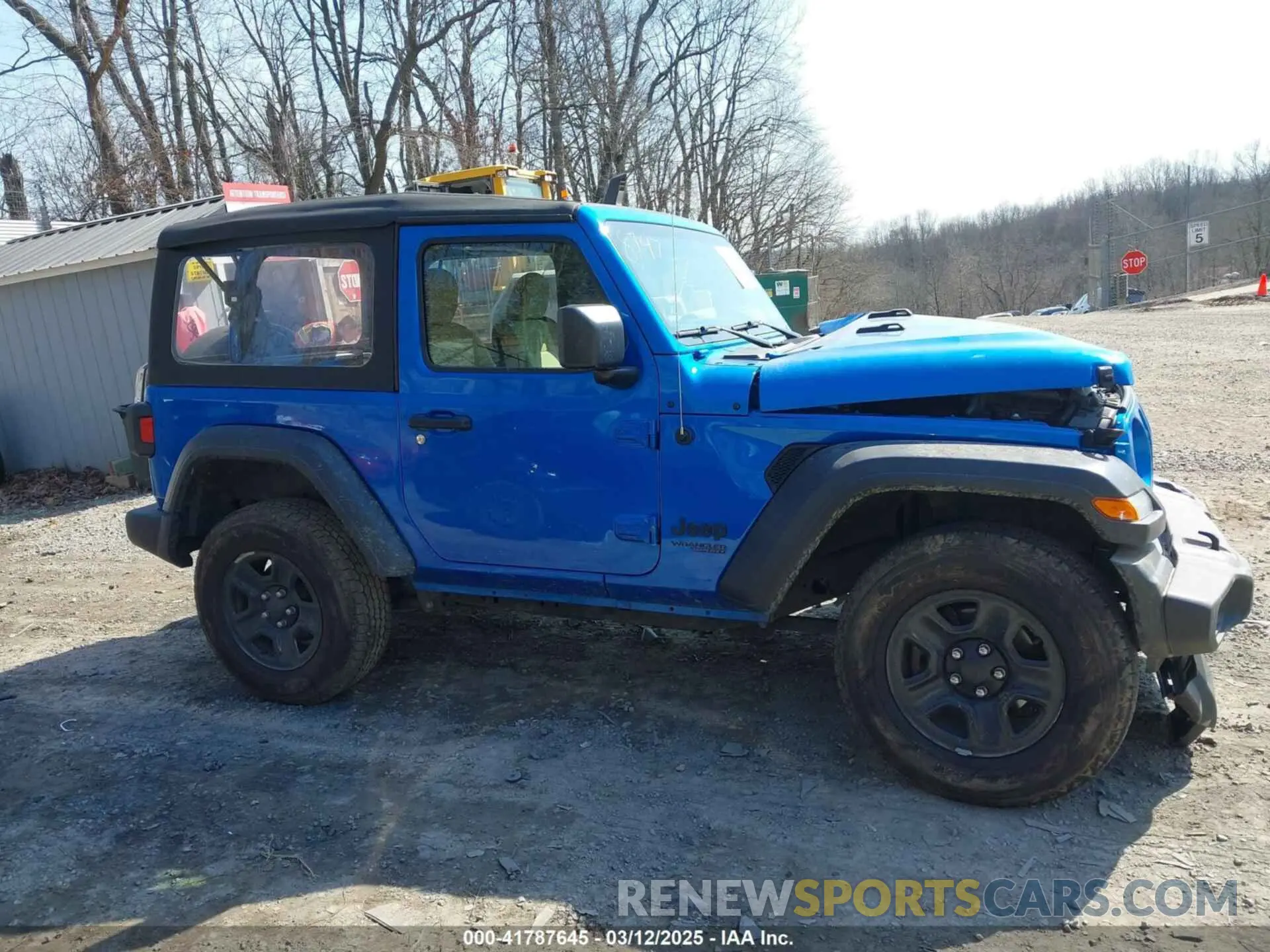 14 Photograph of a damaged car 1C4GJXAN4MW758747 JEEP WRANGLER 2021