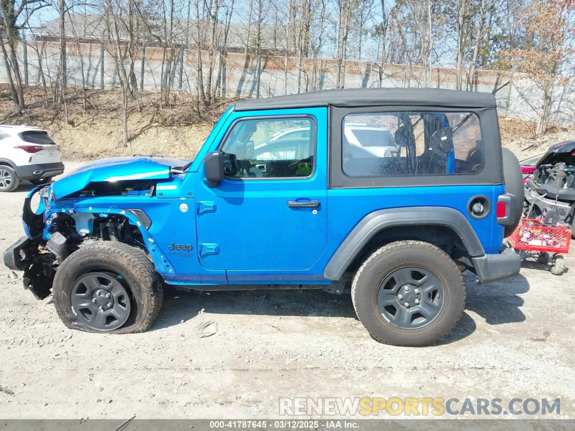 15 Photograph of a damaged car 1C4GJXAN4MW758747 JEEP WRANGLER 2021