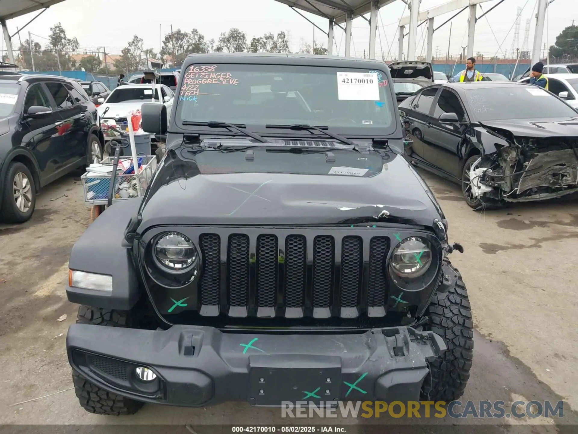 12 Photograph of a damaged car 1C4GJXAN5MW627228 JEEP WRANGLER 2021