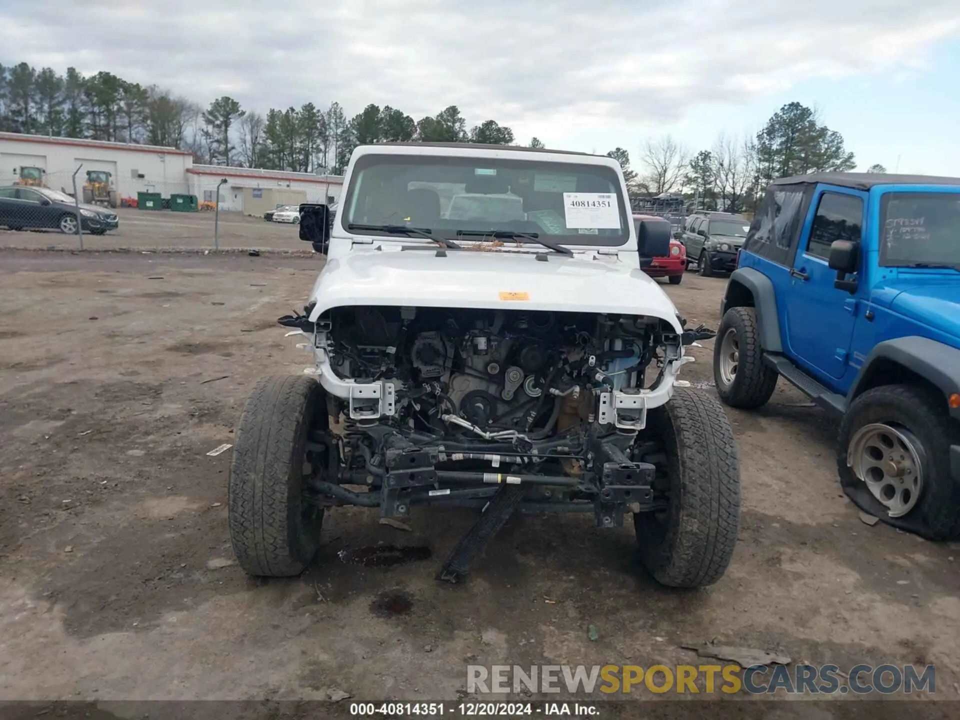12 Photograph of a damaged car 1C4GJXAN6MW677281 JEEP WRANGLER 2021