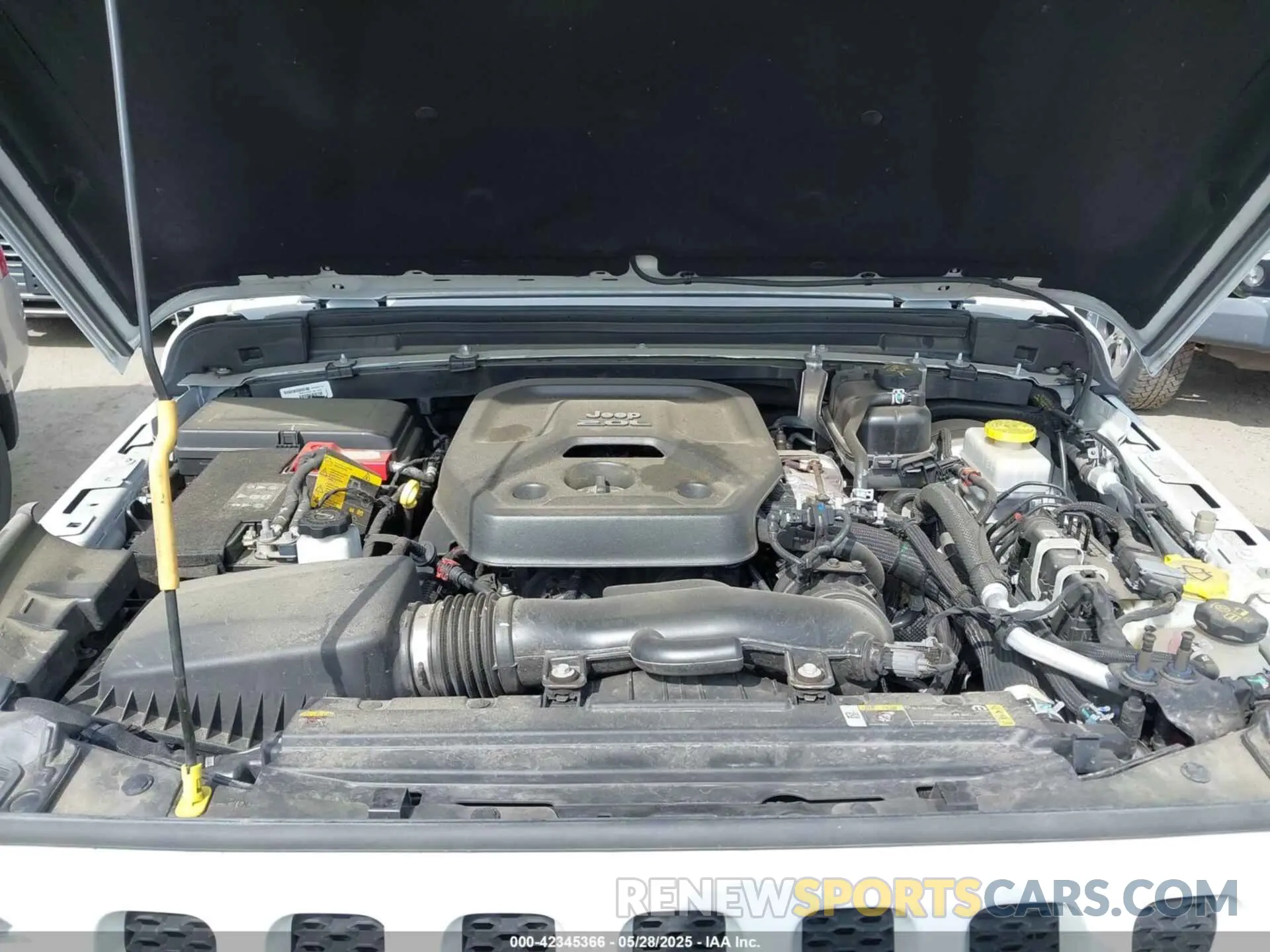 10 Photograph of a damaged car 1C4GJXAN7MW558395 JEEP WRANGLER 2021