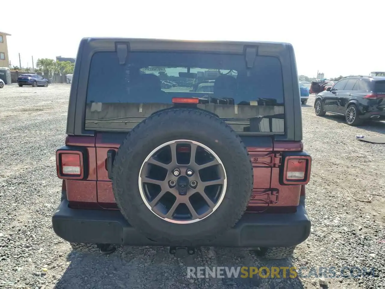 6 Photograph of a damaged car 1C4GJXAN7MW631703 JEEP WRANGLER 2021