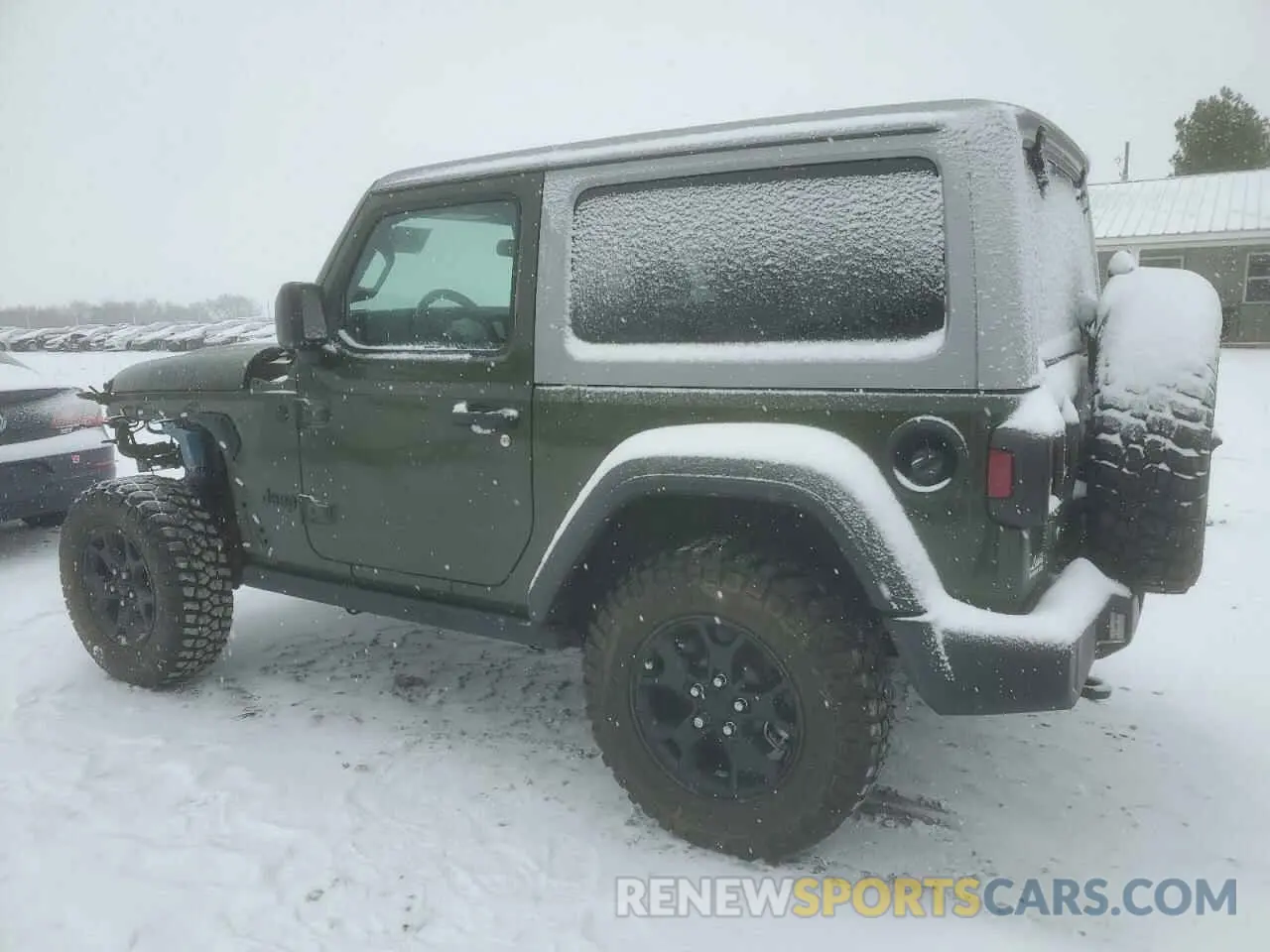 2 Photograph of a damaged car 1C4GJXAN8MW856311 JEEP WRANGLER 2021