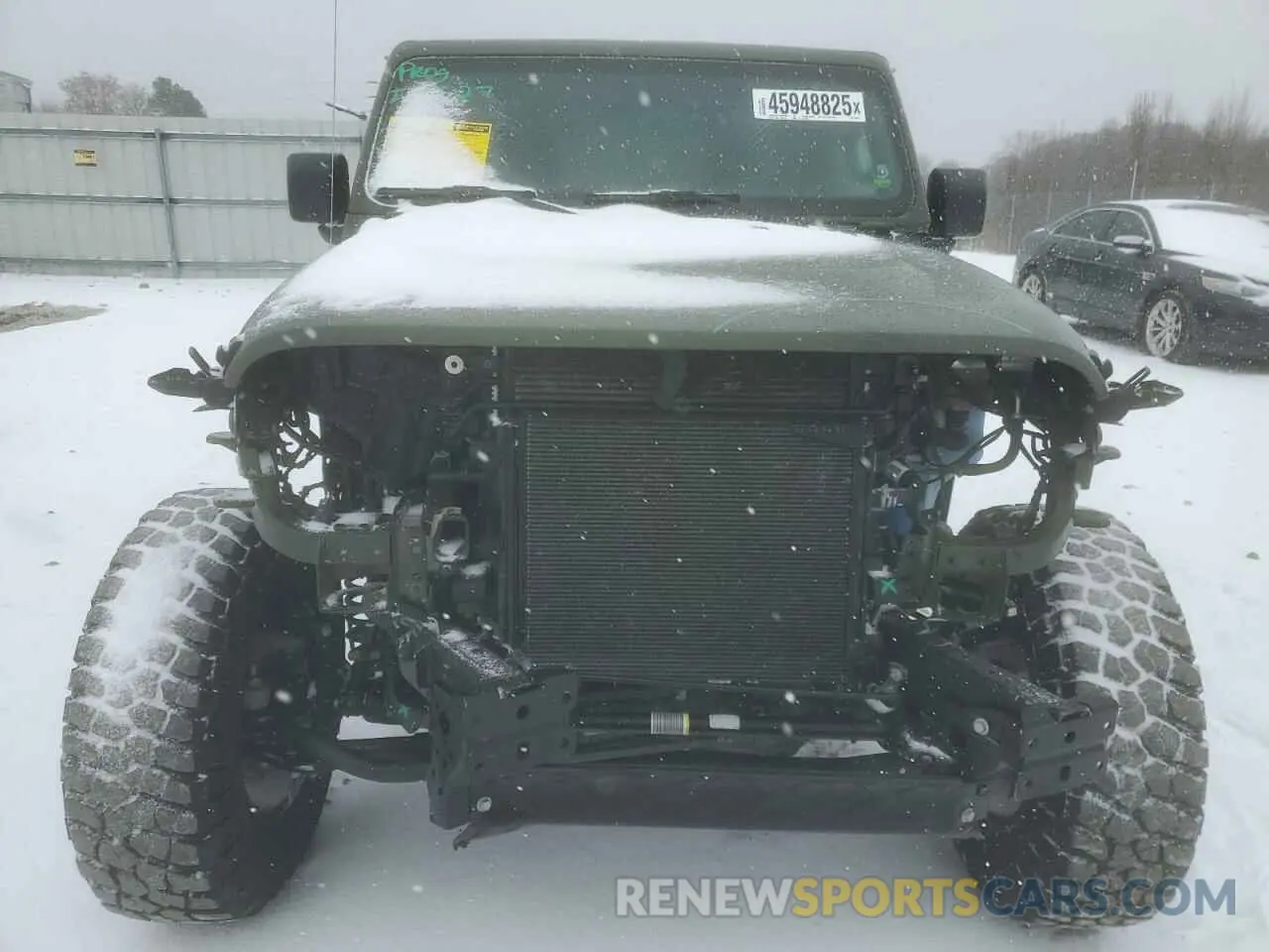 5 Photograph of a damaged car 1C4GJXAN8MW856311 JEEP WRANGLER 2021