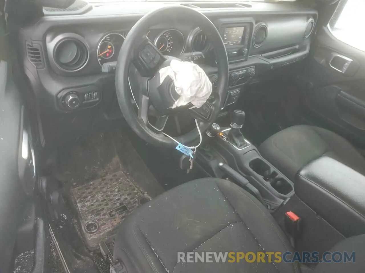 8 Photograph of a damaged car 1C4GJXAN8MW856311 JEEP WRANGLER 2021