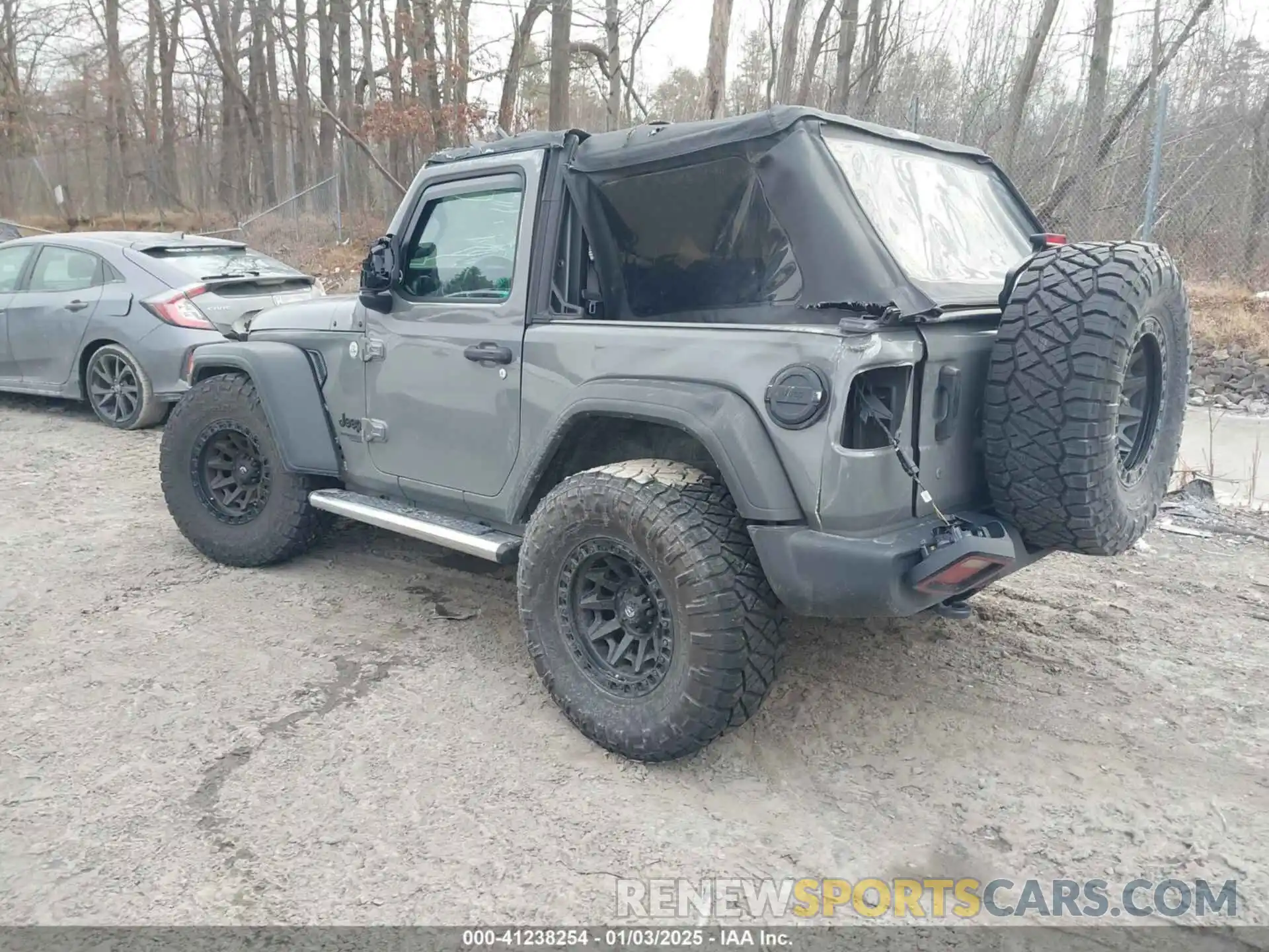 3 Photograph of a damaged car 1C4GJXAN9MW768559 JEEP WRANGLER 2021