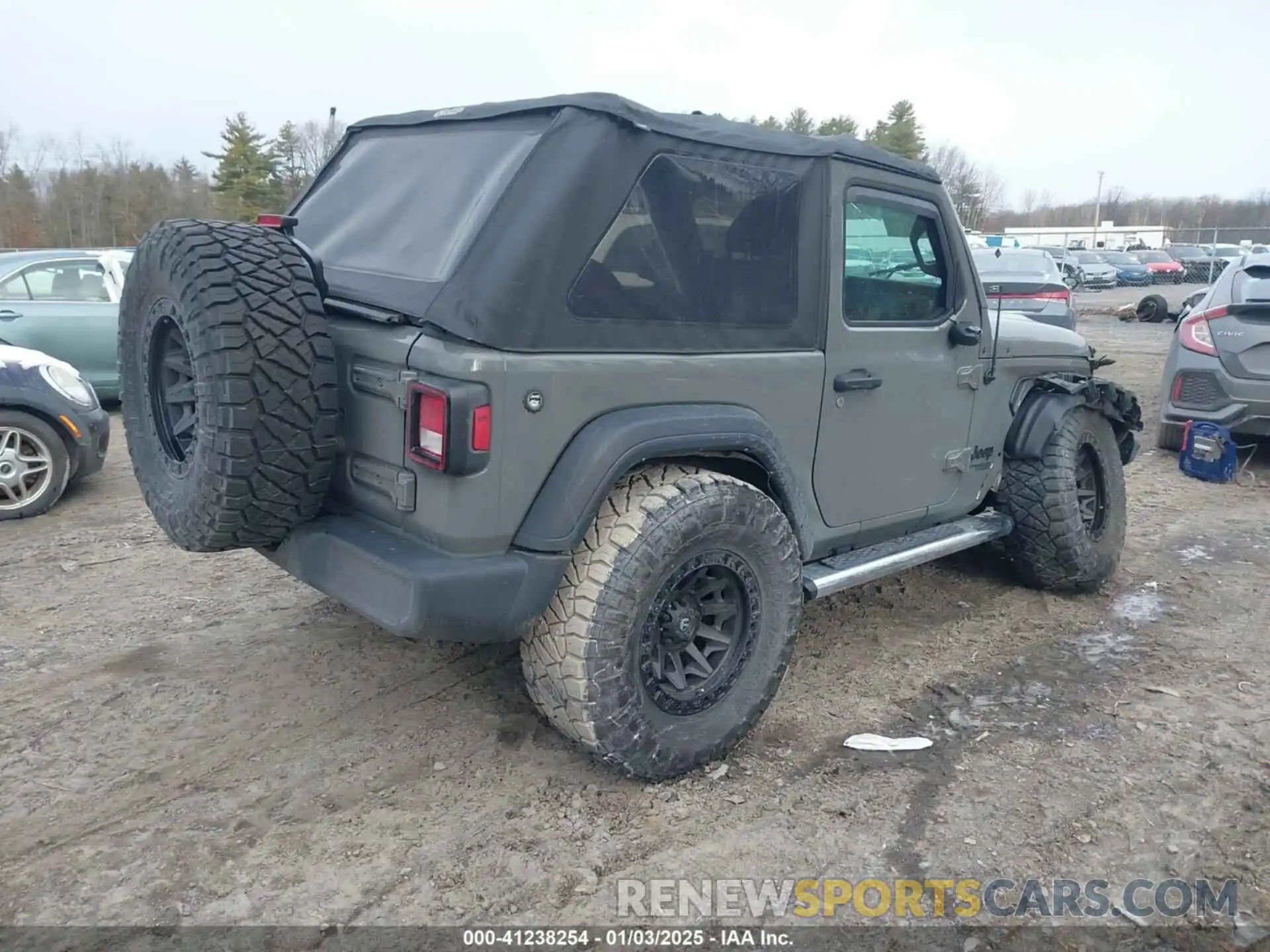 4 Photograph of a damaged car 1C4GJXAN9MW768559 JEEP WRANGLER 2021