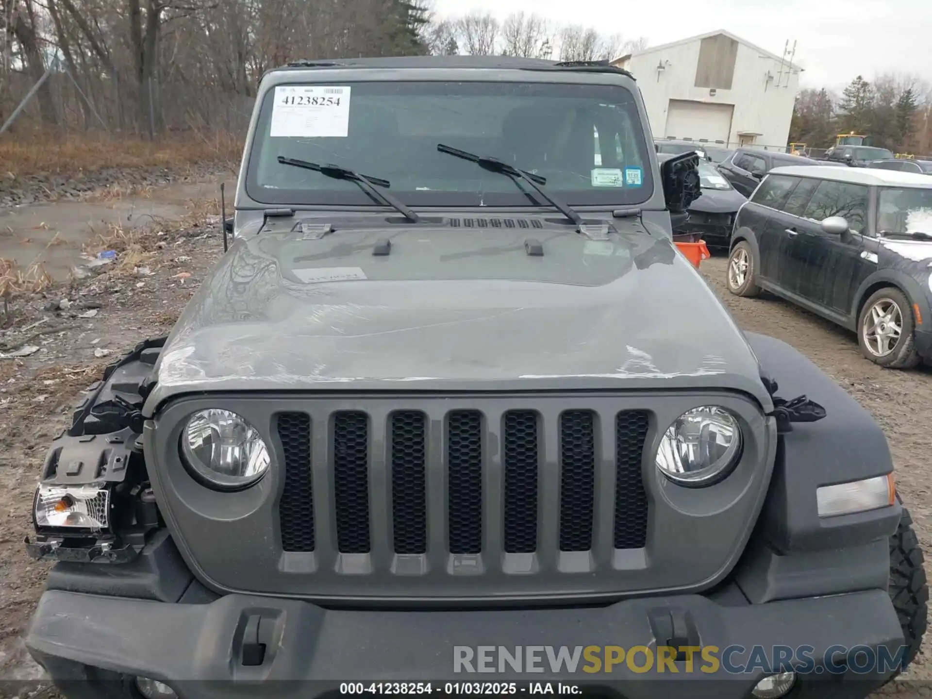 6 Photograph of a damaged car 1C4GJXAN9MW768559 JEEP WRANGLER 2021