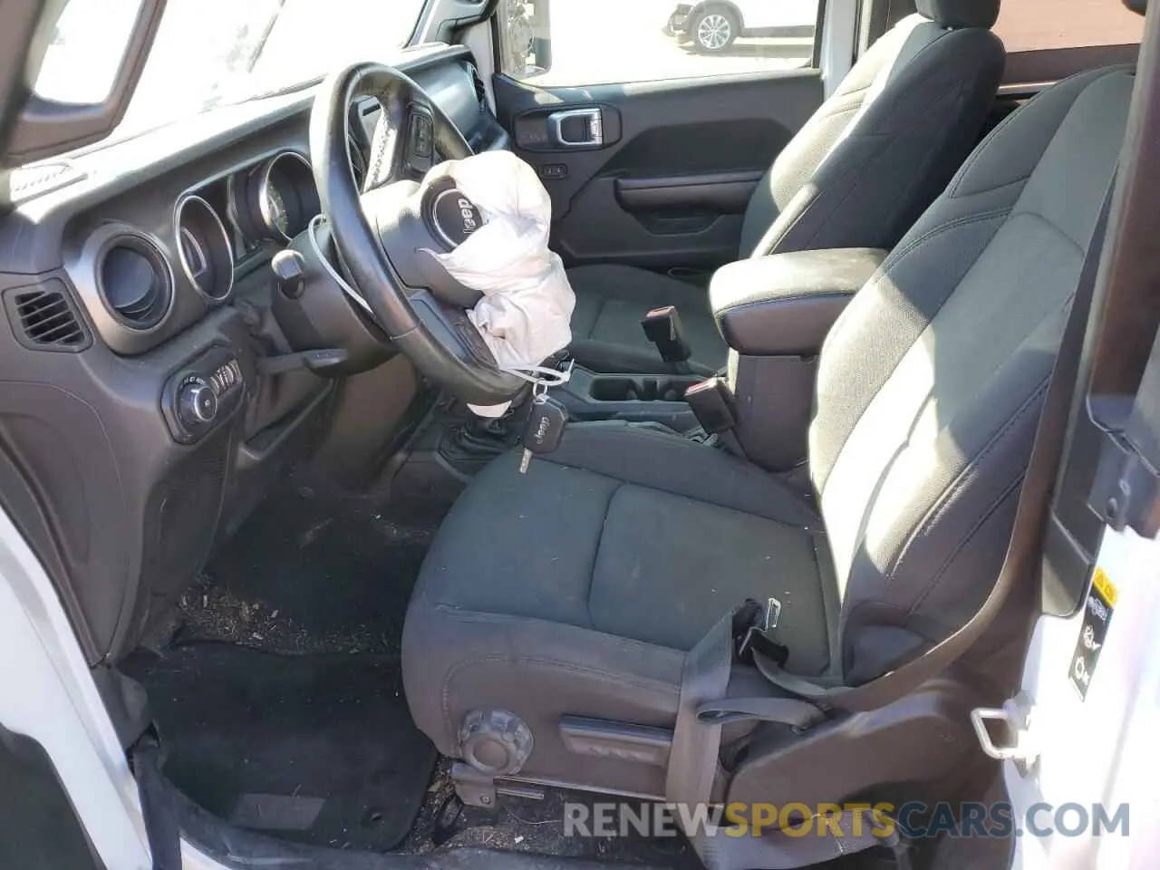 7 Photograph of a damaged car 1C4GJXANXMW751236 JEEP WRANGLER 2021