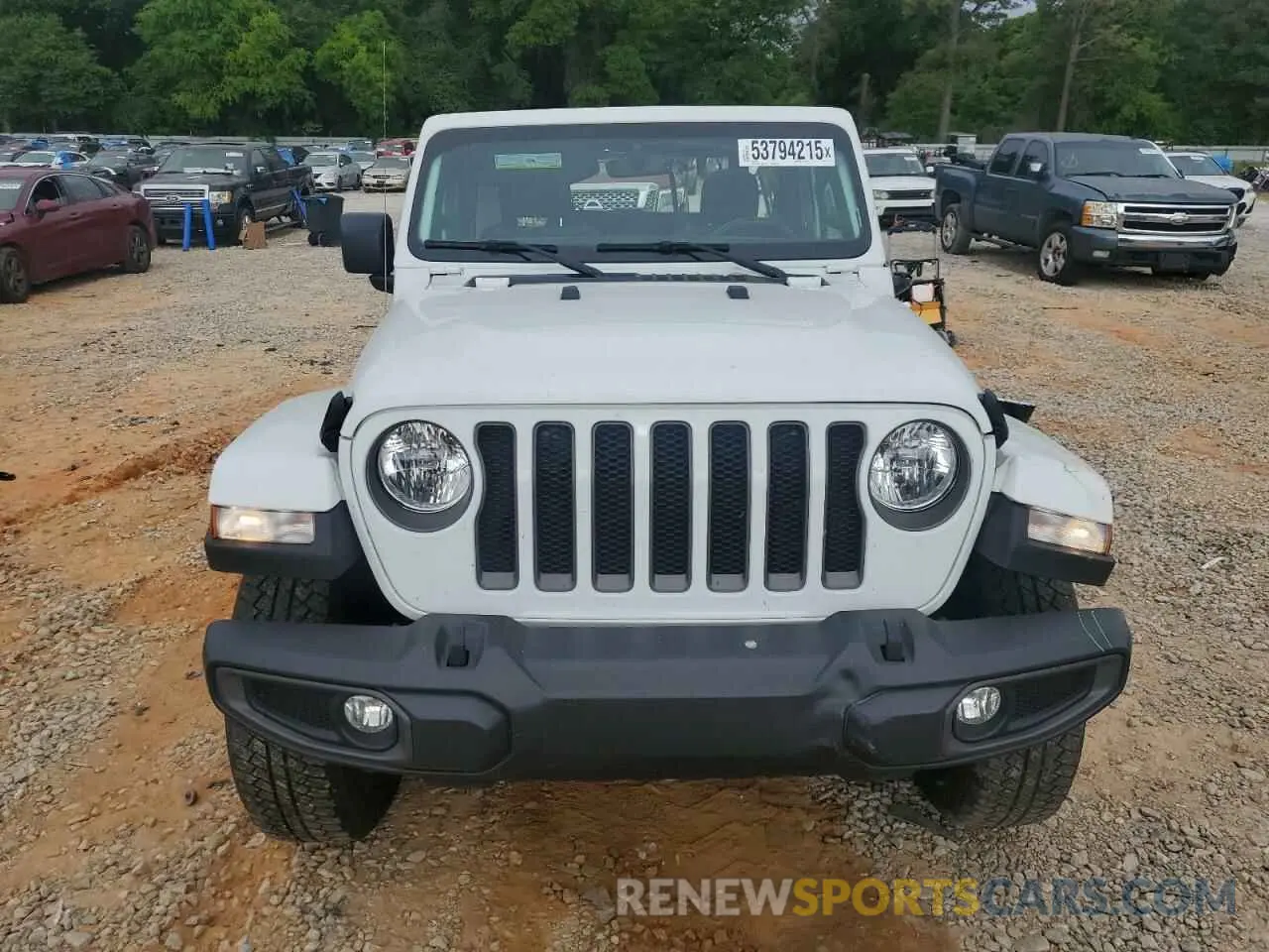 5 Photograph of a damaged car 1C4HJXAG3MW763511 JEEP WRANGLER 2021