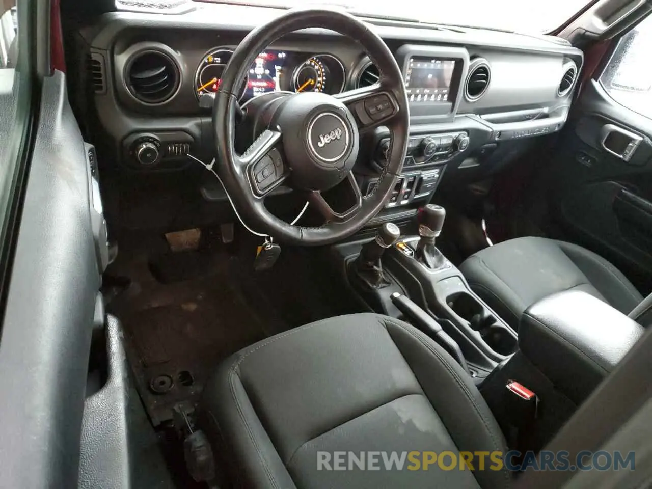 8 Photograph of a damaged car 1C4HJXAG9MW774173 JEEP WRANGLER 2021