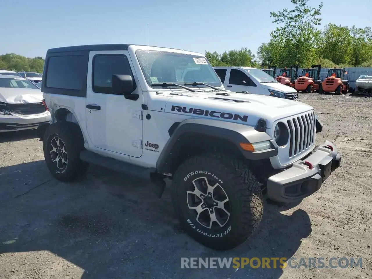 4 Photograph of a damaged car 1C4HJXCG2MW660738 JEEP WRANGLER 2021