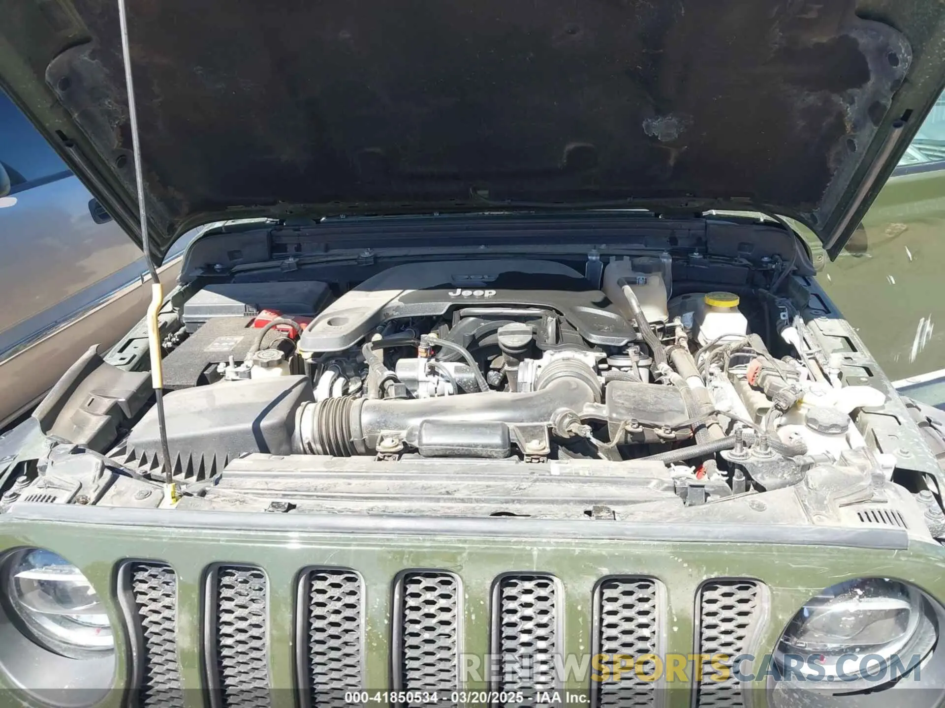 10 Photograph of a damaged car 1C4HJXCG3MW526112 JEEP WRANGLER 2021