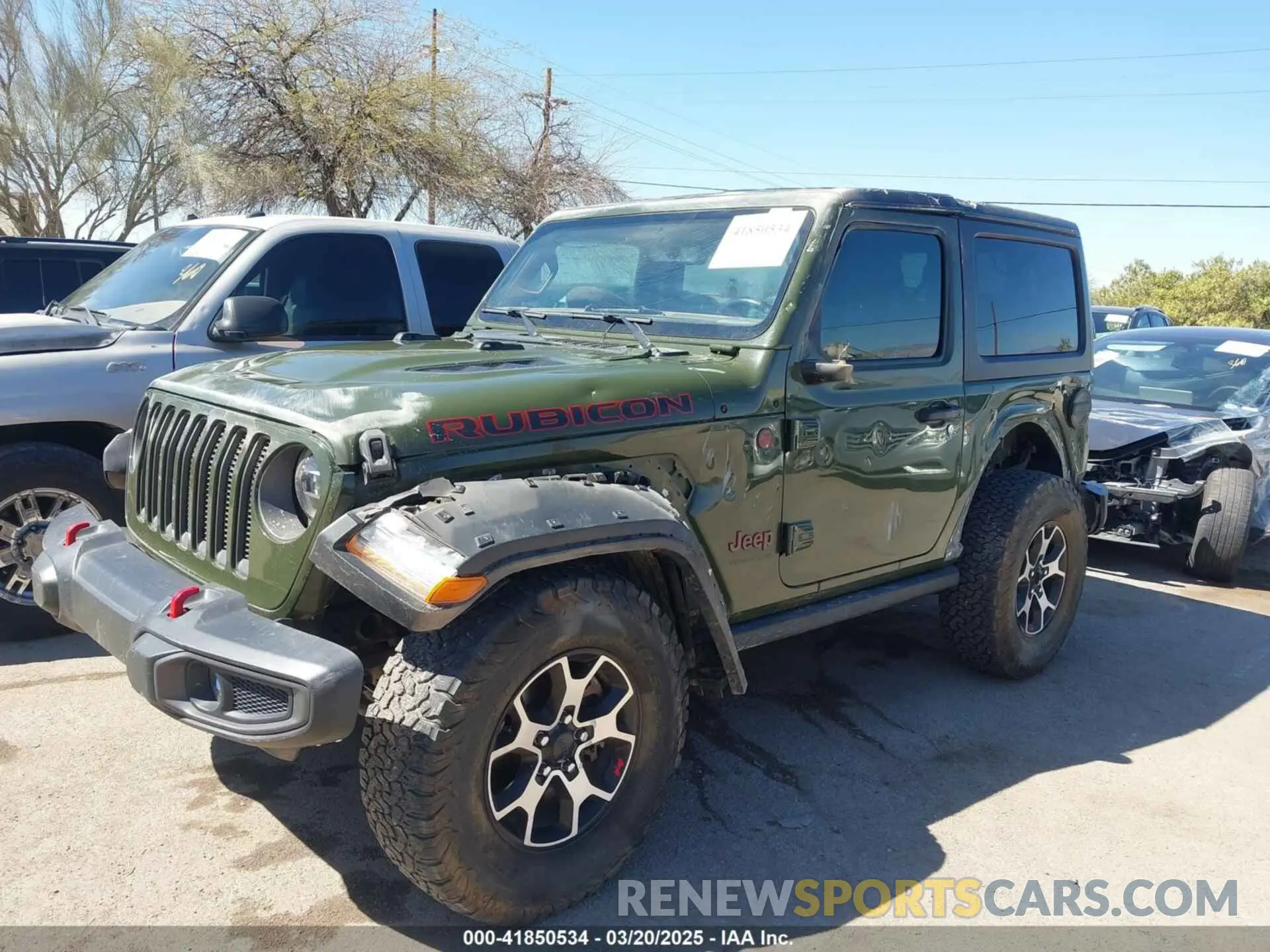 6 Photograph of a damaged car 1C4HJXCG3MW526112 JEEP WRANGLER 2021