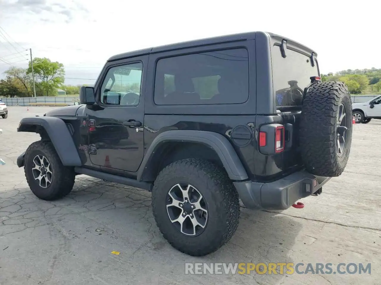 2 Photograph of a damaged car 1C4HJXCG5MW797267 JEEP WRANGLER 2021
