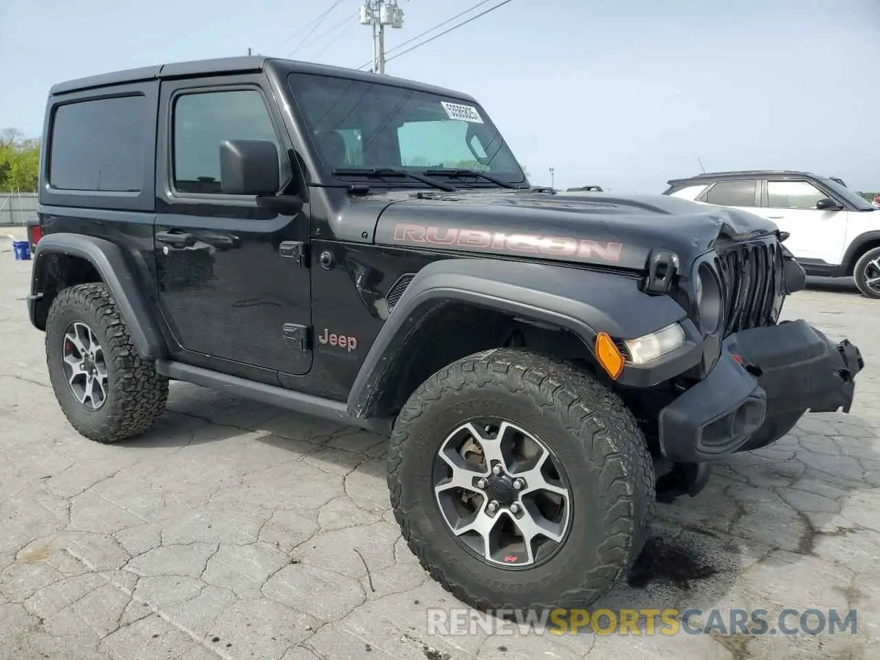 4 Photograph of a damaged car 1C4HJXCG5MW797267 JEEP WRANGLER 2021