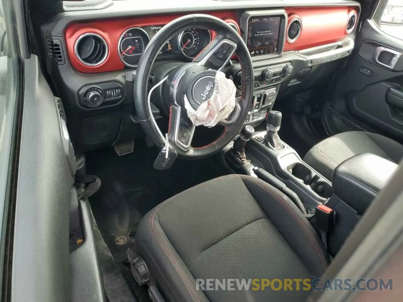8 Photograph of a damaged car 1C4HJXCG5MW797267 JEEP WRANGLER 2021