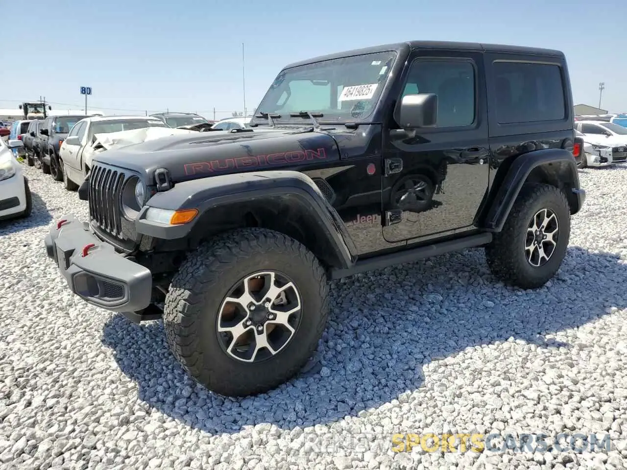1 Photograph of a damaged car 1C4HJXCG8MW663191 JEEP WRANGLER 2021