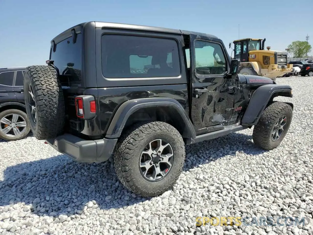 3 Photograph of a damaged car 1C4HJXCG8MW663191 JEEP WRANGLER 2021
