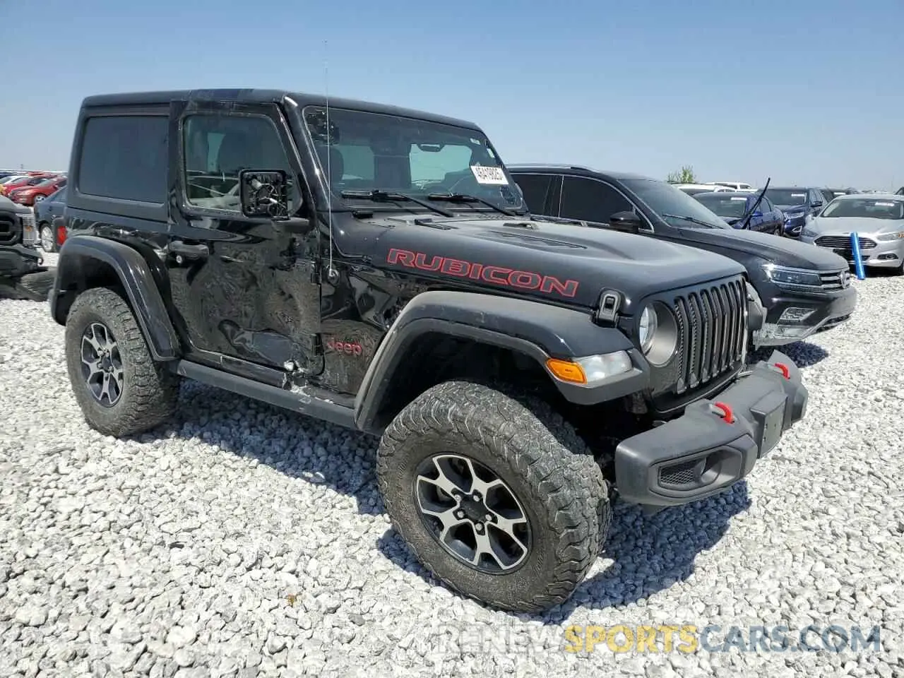 4 Photograph of a damaged car 1C4HJXCG8MW663191 JEEP WRANGLER 2021