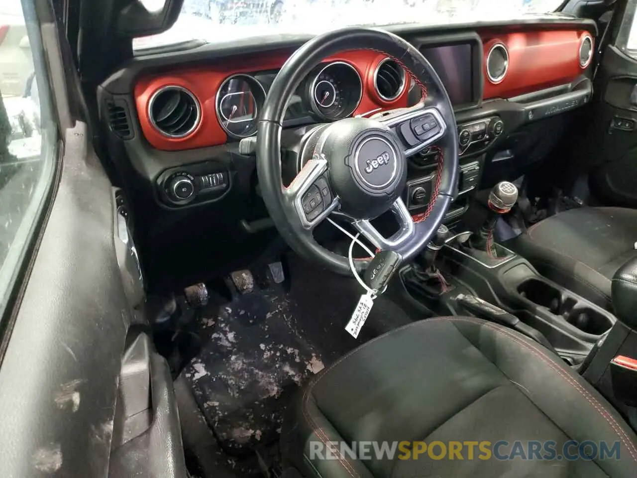 8 Photograph of a damaged car 1C4HJXCG8MW663191 JEEP WRANGLER 2021