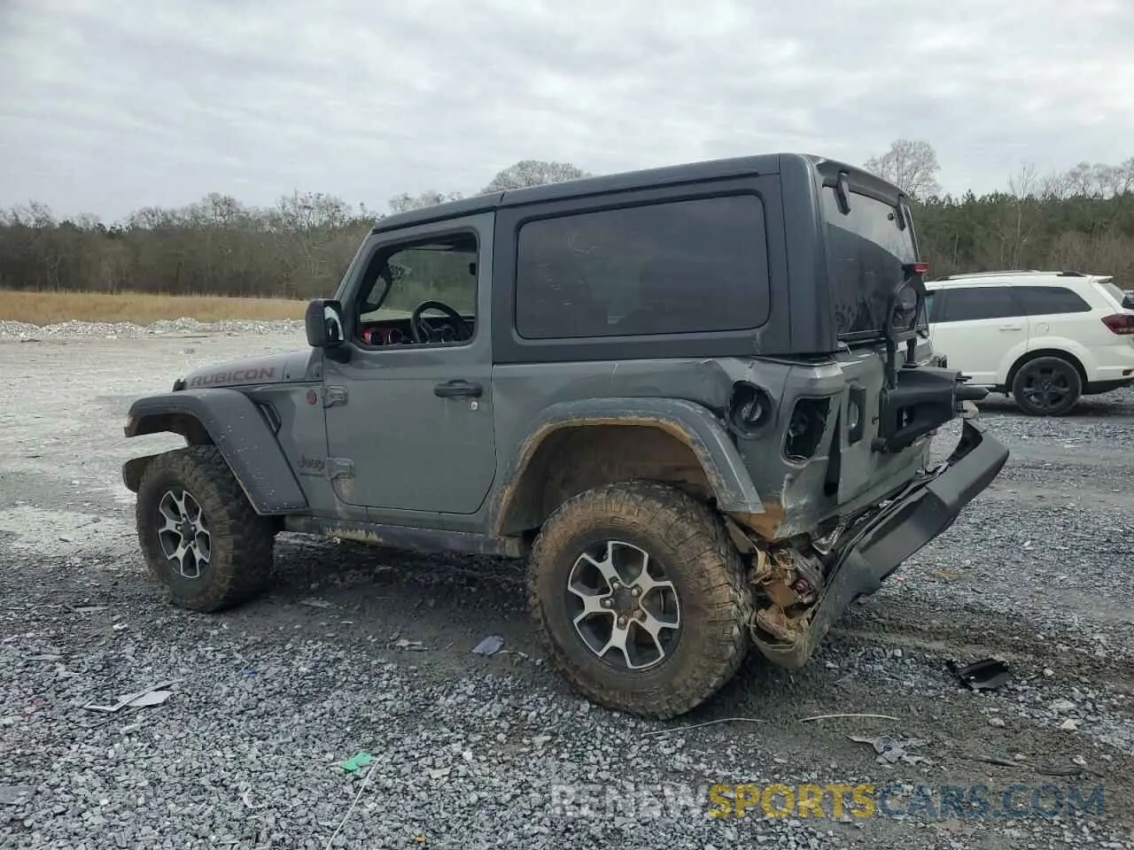 2 Photograph of a damaged car 1C4HJXCN0MW857096 JEEP WRANGLER 2021