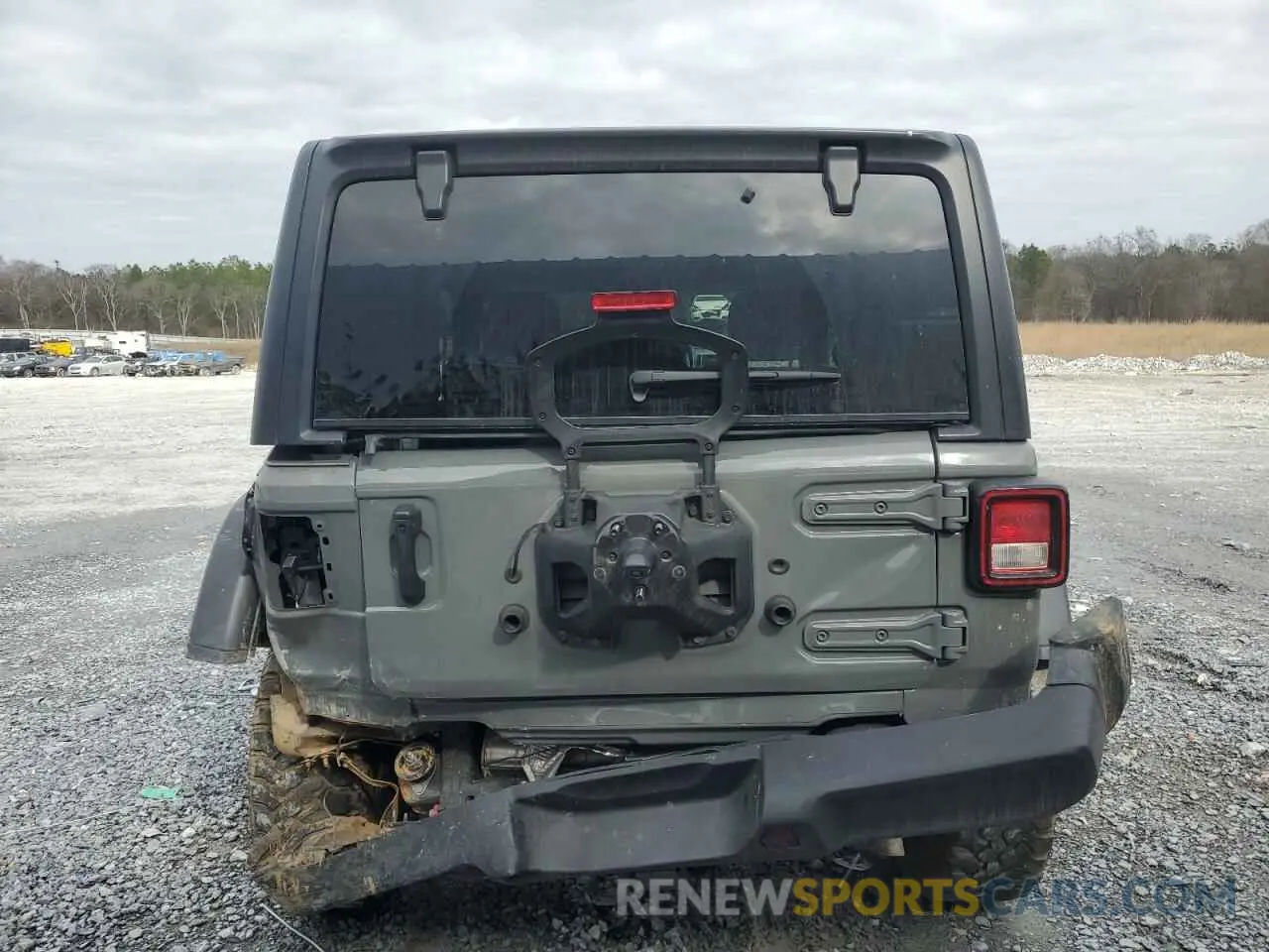 6 Photograph of a damaged car 1C4HJXCN0MW857096 JEEP WRANGLER 2021