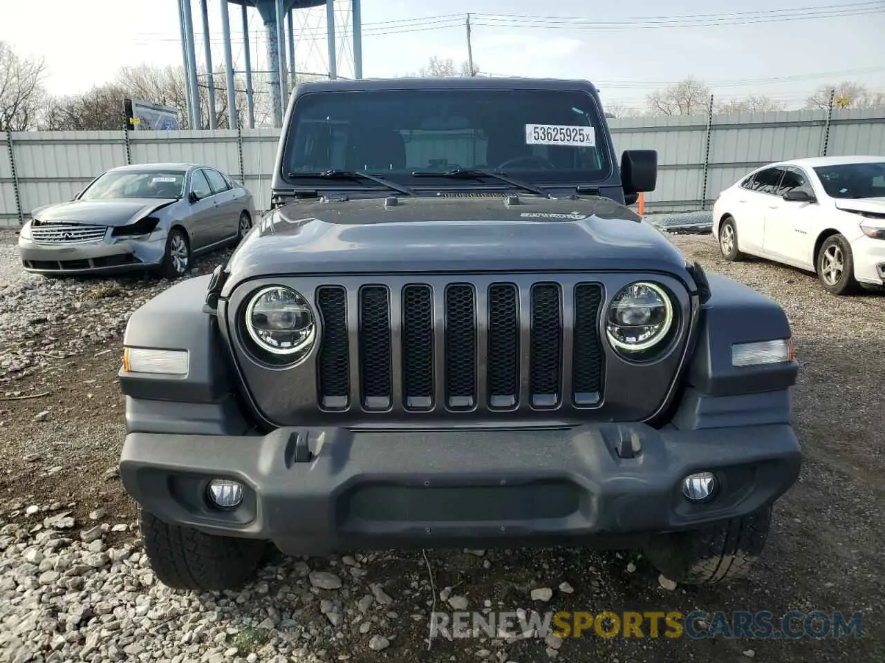 5 Photograph of a damaged car 1C4HJXDG0MW521769 JEEP WRANGLER 2021
