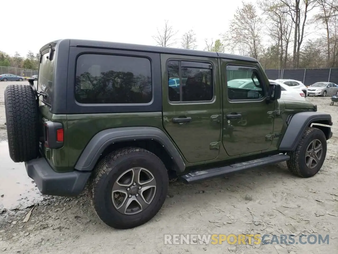 3 Photograph of a damaged car 1C4HJXDG0MW687032 JEEP WRANGLER 2021