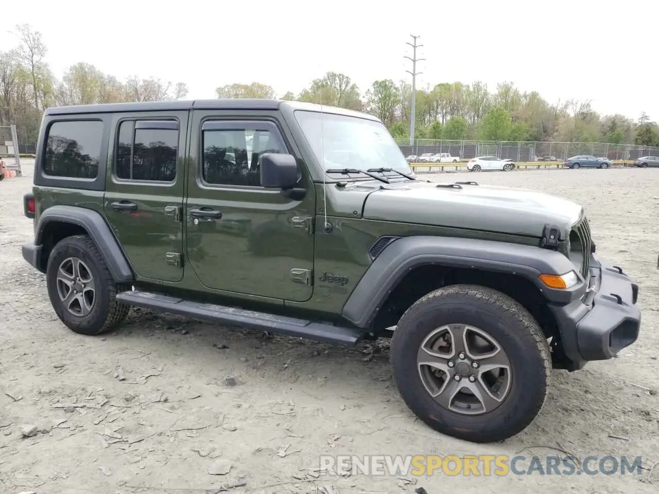 4 Photograph of a damaged car 1C4HJXDG0MW687032 JEEP WRANGLER 2021