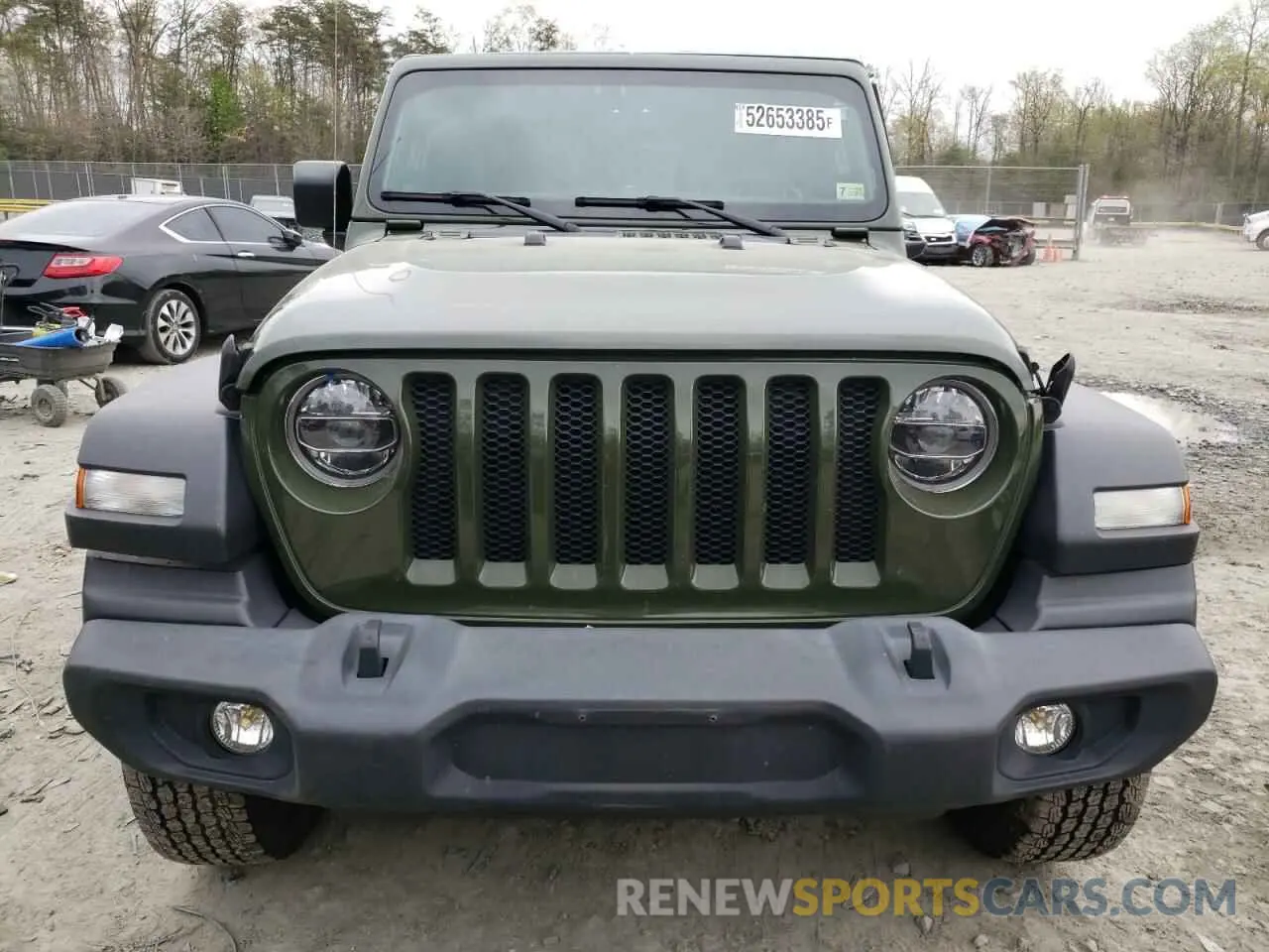 5 Photograph of a damaged car 1C4HJXDG0MW687032 JEEP WRANGLER 2021