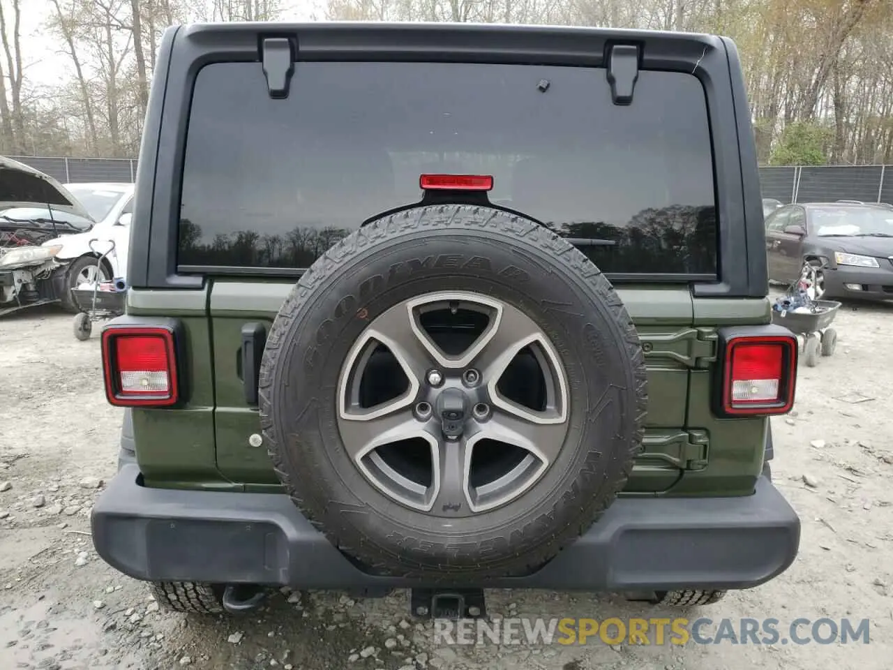 6 Photograph of a damaged car 1C4HJXDG0MW687032 JEEP WRANGLER 2021
