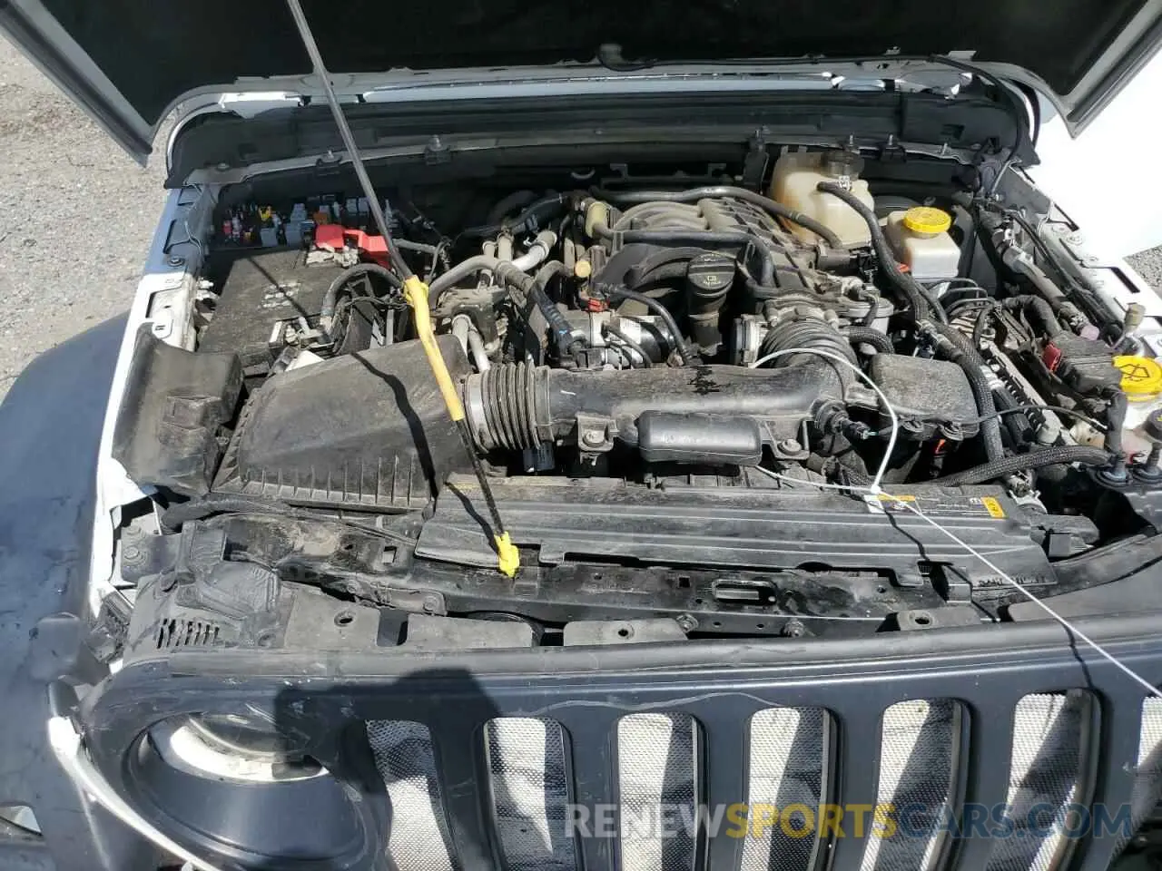 11 Photograph of a damaged car 1C4HJXDG0MW870091 JEEP WRANGLER 2021
