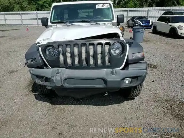 13 Photograph of a damaged car 1C4HJXDG0MW870091 JEEP WRANGLER 2021