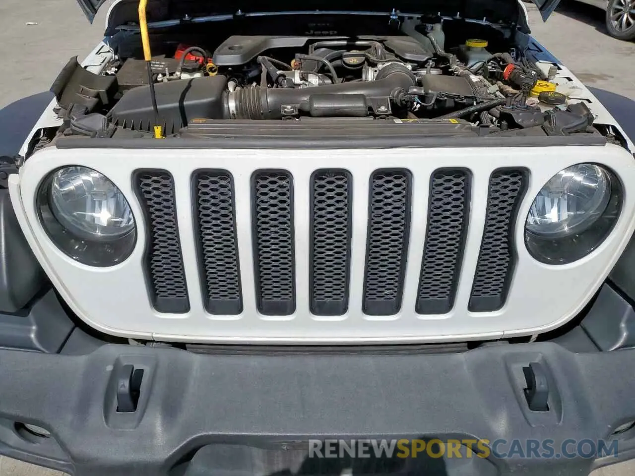 11 Photograph of a damaged car 1C4HJXDG1MW505564 JEEP WRANGLER 2021