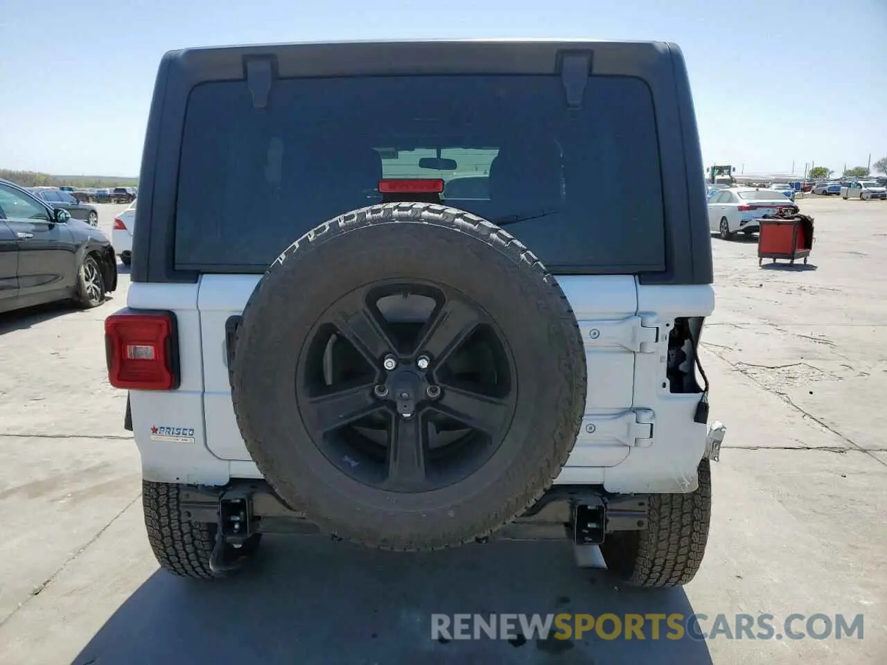 6 Photograph of a damaged car 1C4HJXDG1MW505564 JEEP WRANGLER 2021