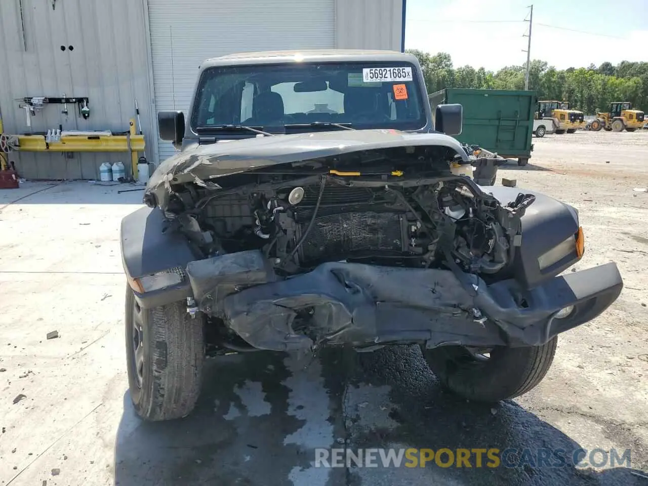 5 Photograph of a damaged car 1C4HJXDG1MW730308 JEEP WRANGLER 2021
