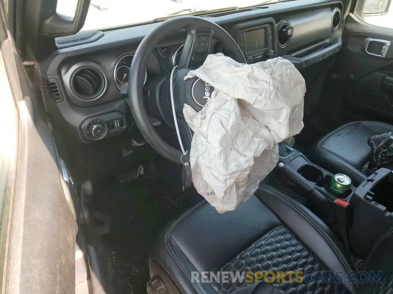 8 Photograph of a damaged car 1C4HJXDG1MW730308 JEEP WRANGLER 2021